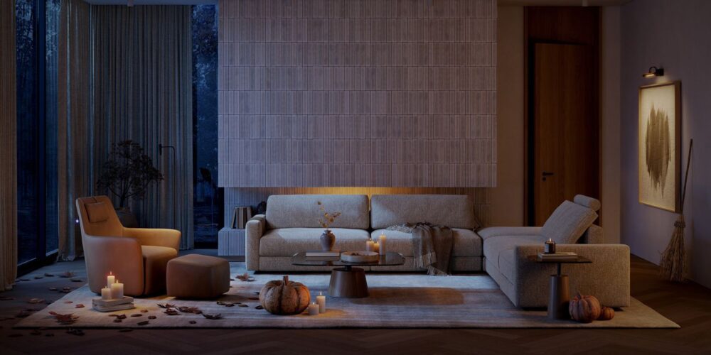 Design Ideas For A Halloween-Themed Living Room