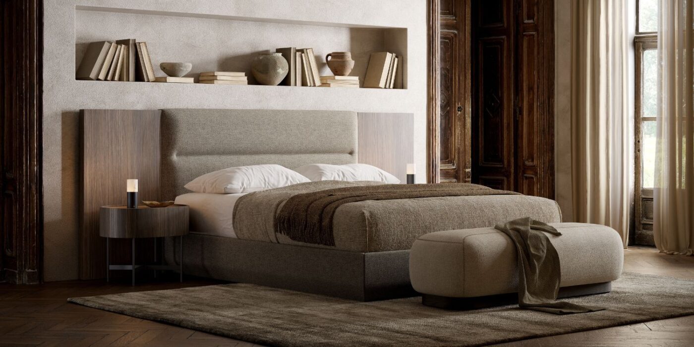 Blog Featured Image - 2026-05-28T170918.571 A stylish bed with a headboard and a bench, perfect for a relaxing bedroom setup.