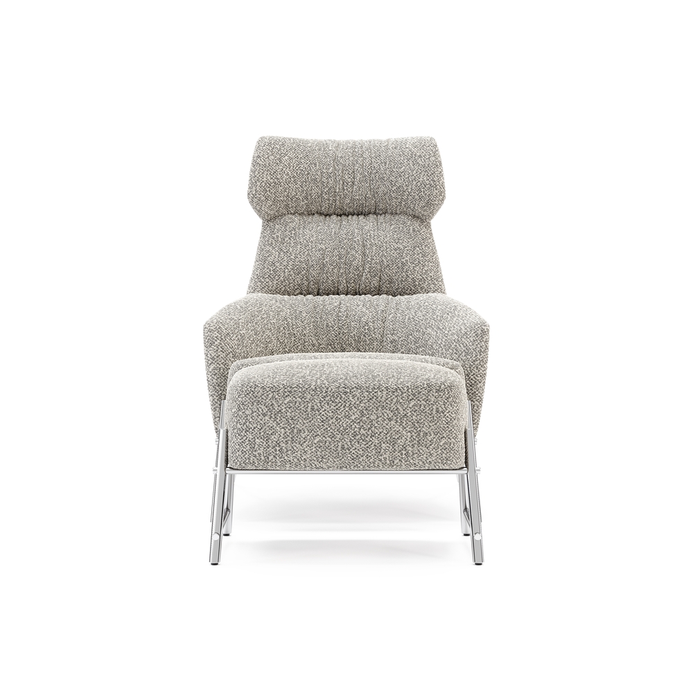 DK24.A - HUBERT CONJUNTO - Devon Taupe + Silver Polished - 01