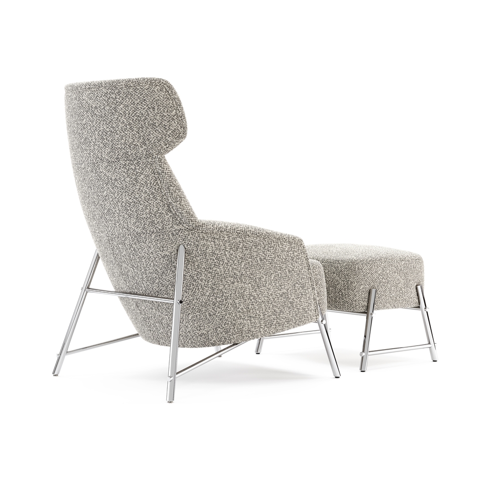 DK24.A - HUBERT CONJUNTO - Devon Taupe + Silver Polished - 04