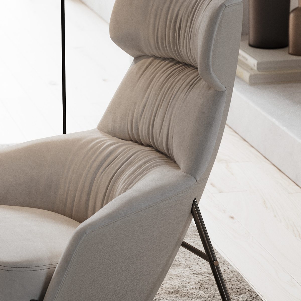 Trends UK 2026: Biophilic close-up details armchair