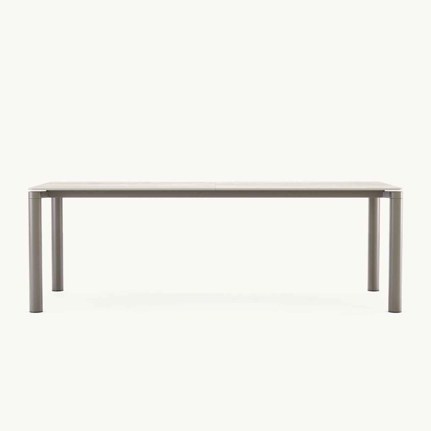 DK26.Z - PONTUS DINING TABLE L - Ceramica Perla + Greige Texturized - 01_CREMEWEB
