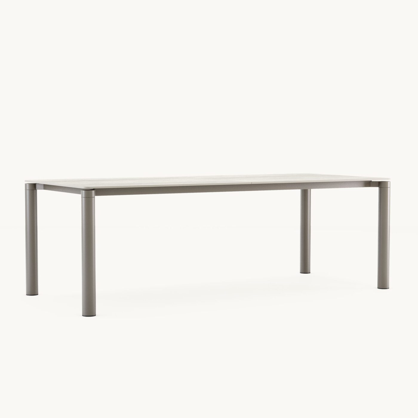 DK26.Z - PONTUS DINING TABLE L - Ceramica Perla + Greige Texturized - 02_CREMEWEB