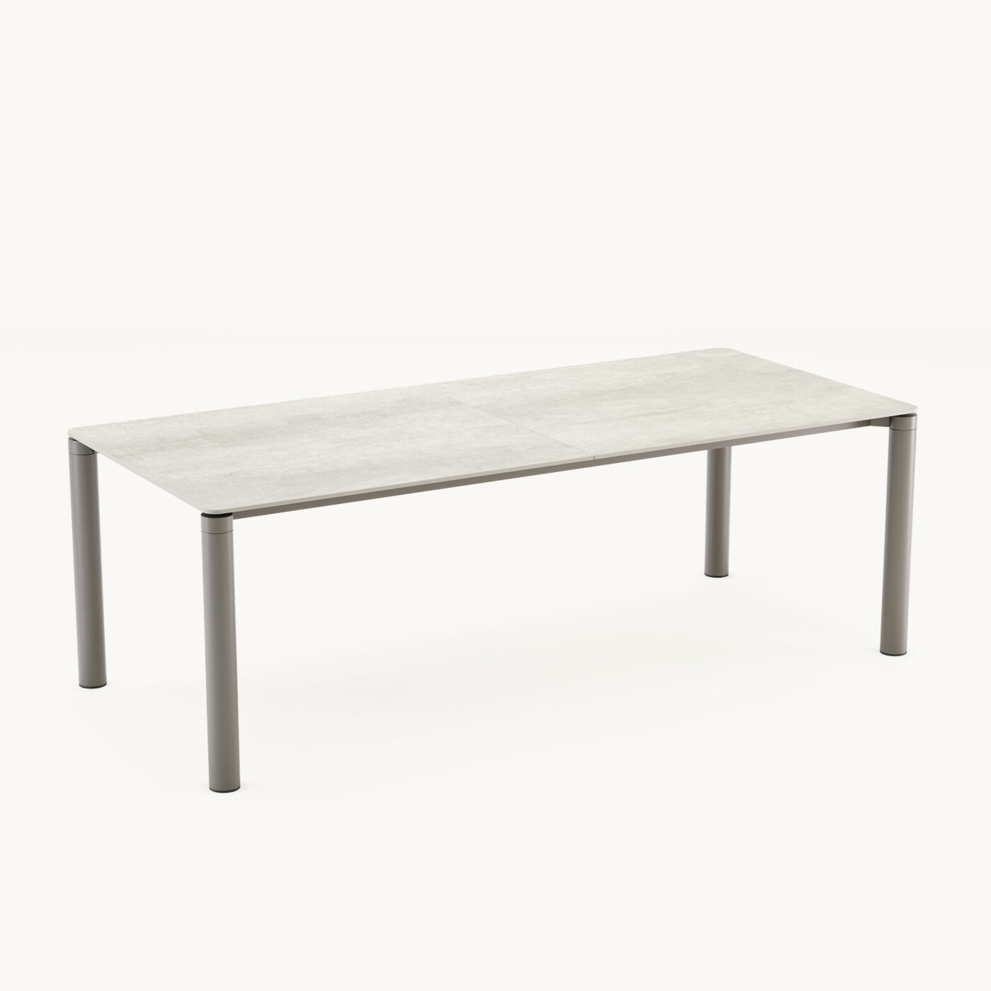 DK26.Z - PONTUS DINING TABLE L - Ceramica Perla + Greige Texturized - 04_CREMEWEB