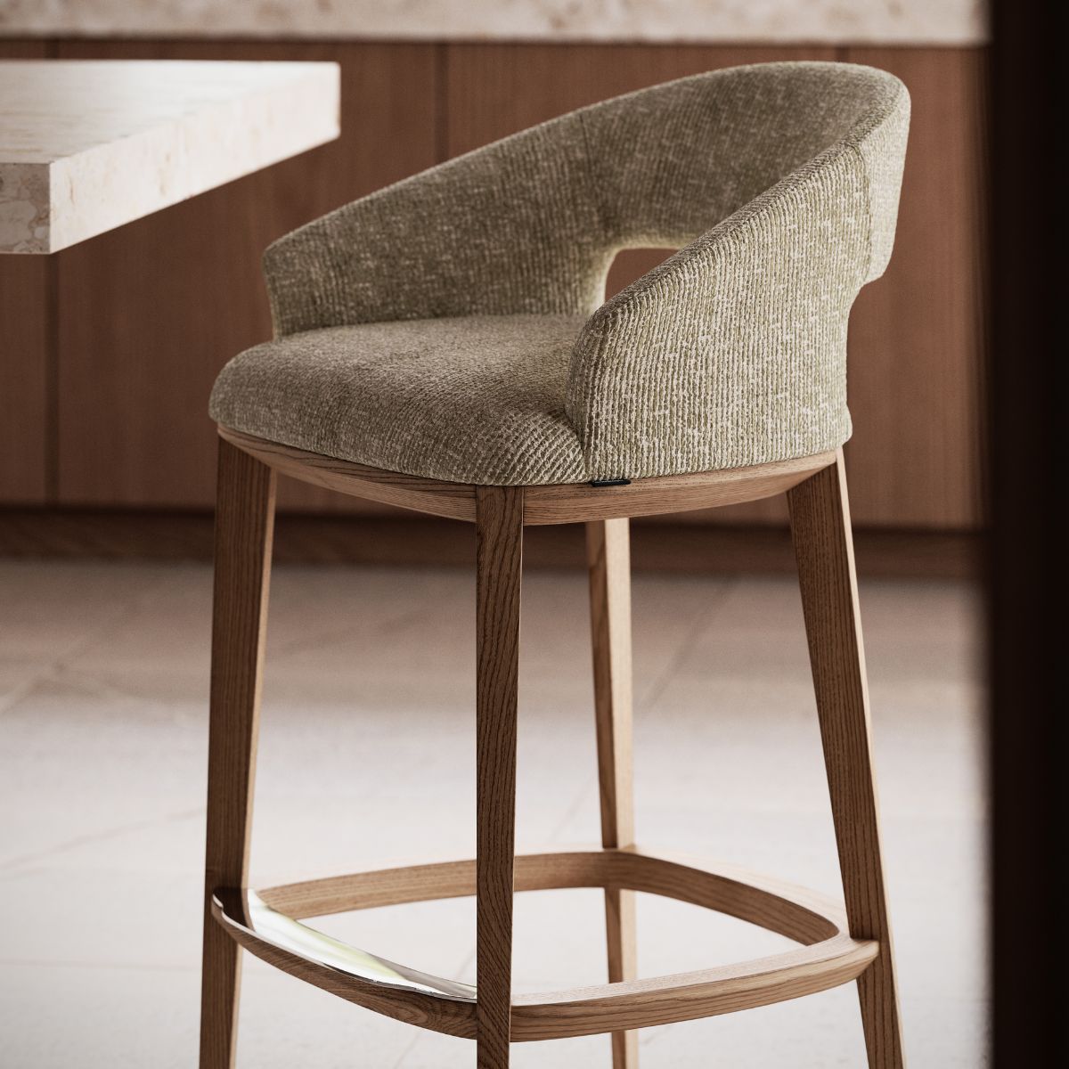 Jermain Bar Chair by Domkapa