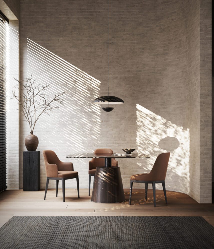 Bringing Warmth To Minimalist Dining Rooms: A Case Study With Domkapa
