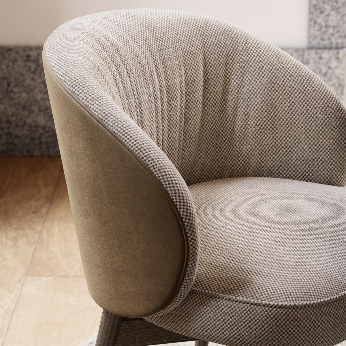 Norah Chair detail backrest