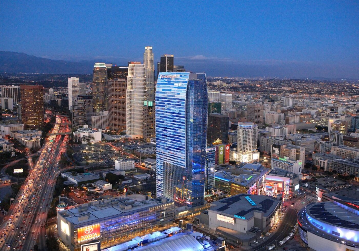 The Ritz-Carlton Hotel & Residences and JW Marriott at L.A. LIVE