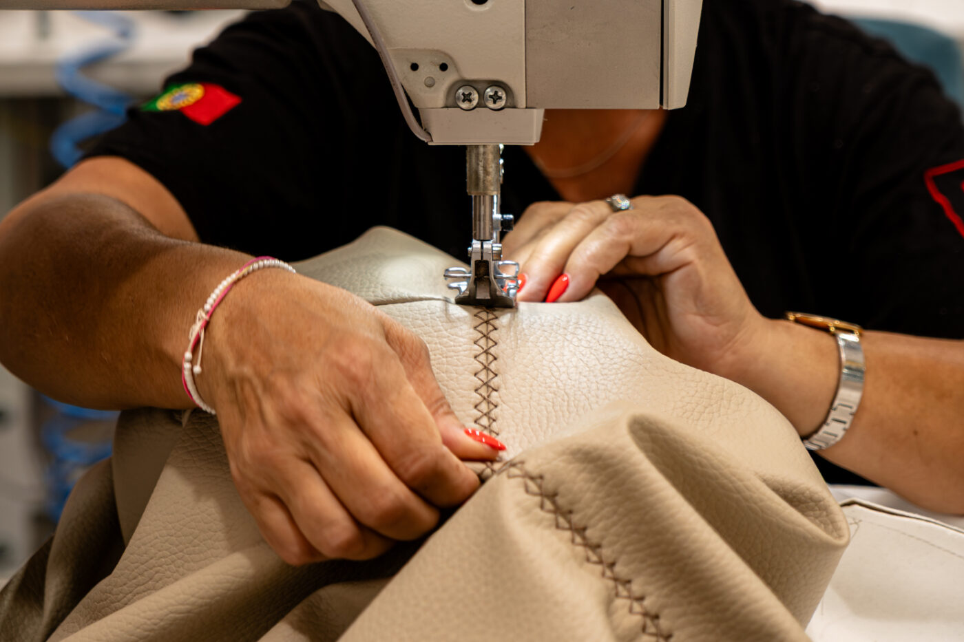 cross stitching on alexander