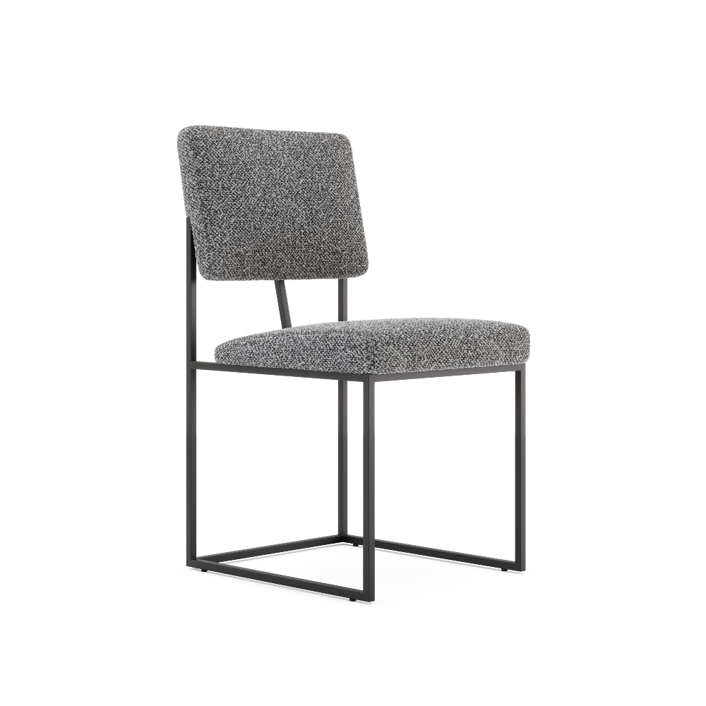 Dining chair by Domkapa in gray, one of the Pantone colours of 2021.